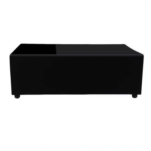 Solid Black Coffee Table