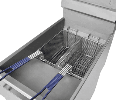 LPG Gas Twin Basket Fryer