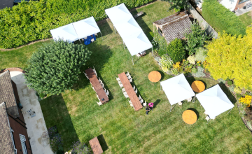 garden party gazebo hire